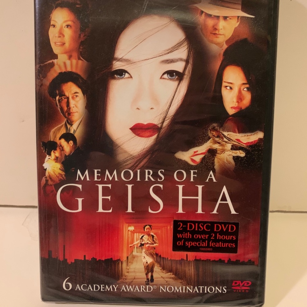 MEMOIRS OF A GEISHA DVD.